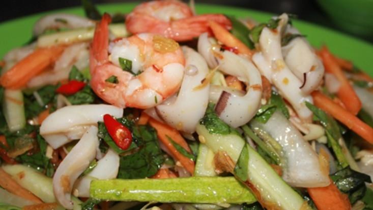Các loại gỏi hải sản