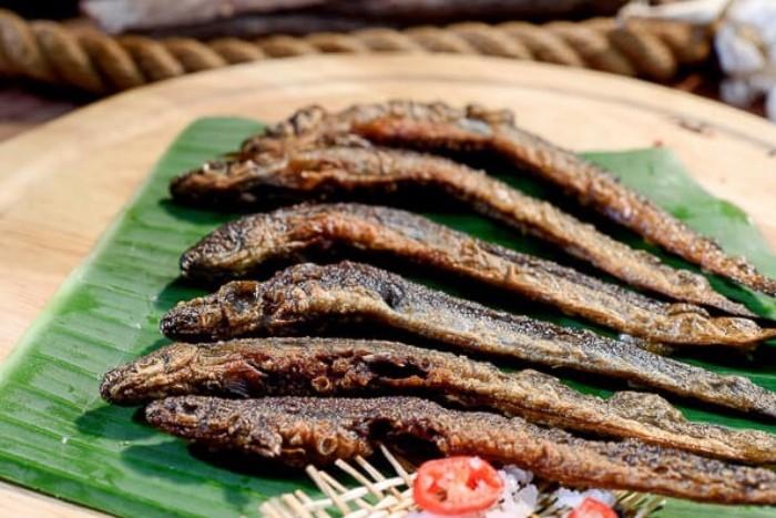 Khô cá kèo chiên