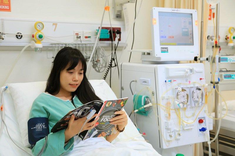 Chạy thận nhân tạo là phương pháp phổ biến để điều trị các bệnh về suy thận mạn tính