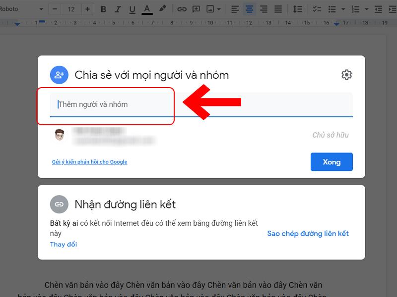 Cách chia sẻ tài liệu