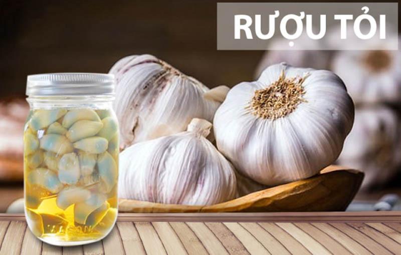 Chữa viêm xoang bằng rượu tỏi
