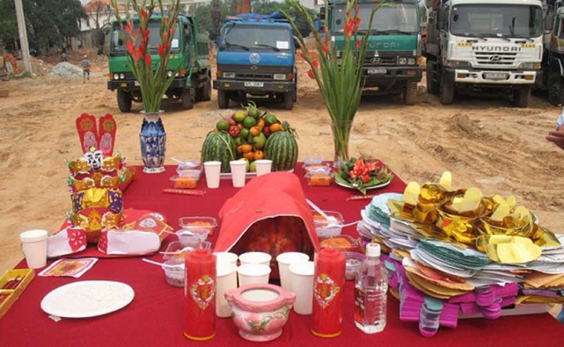 Cách chuẩn bị và tiến hành lễ tạ đất đầu năm