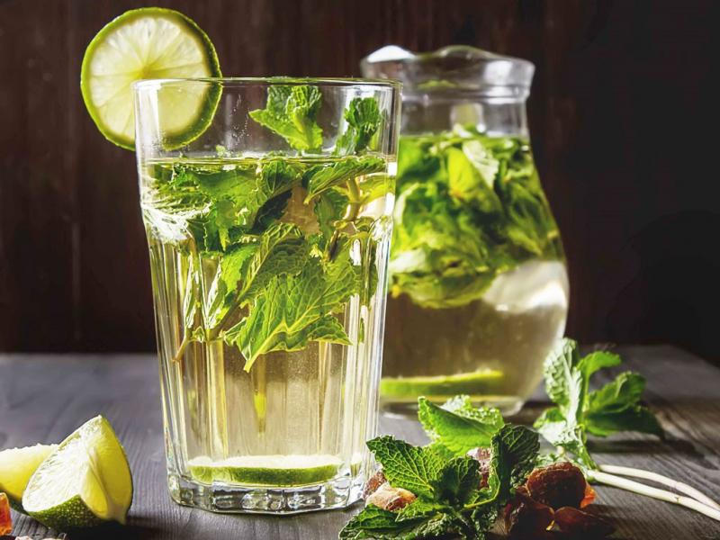 Cách dùng lá bạc hà trị ho