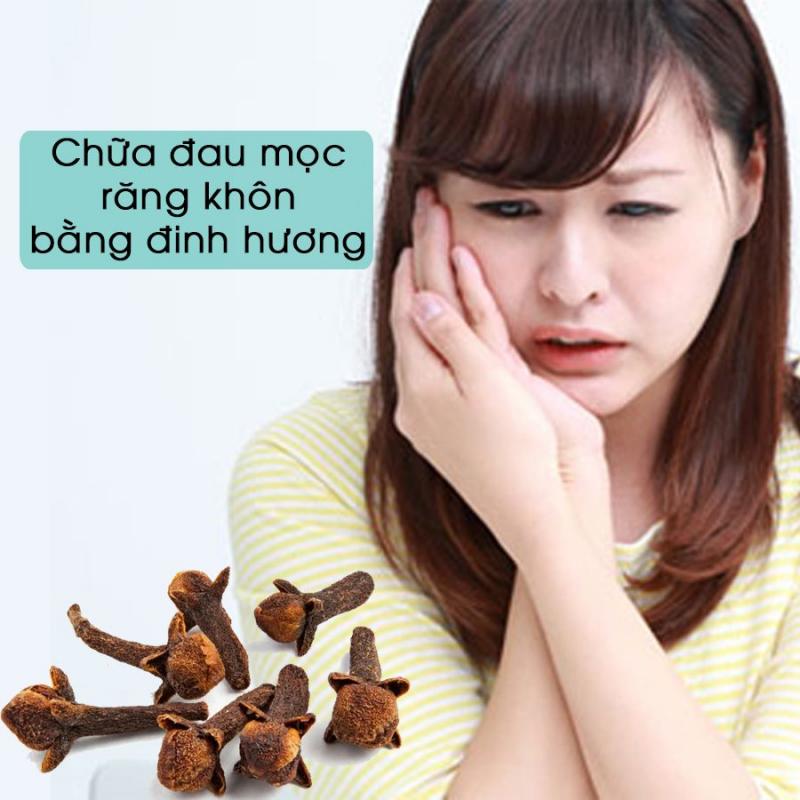 Cách giảm đau khi mọc răng khôn bằng dầu đinh hương