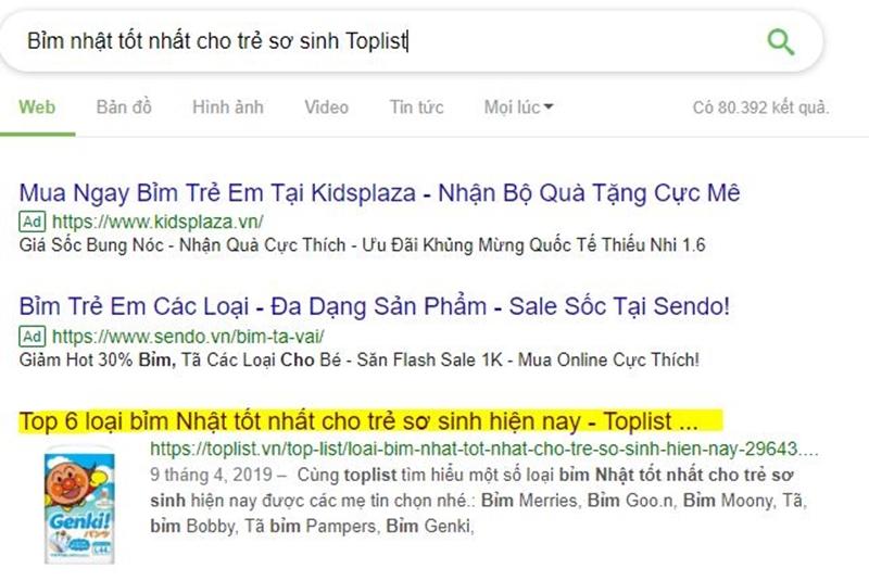 Cách tìm kiếm