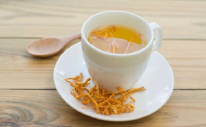 Cách pha trà đông trùng gạo lứt