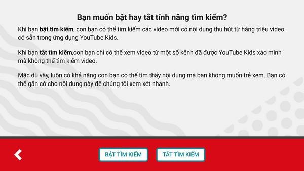 Cách thay đổi các chế độ cài đặt trong YouTube Kids