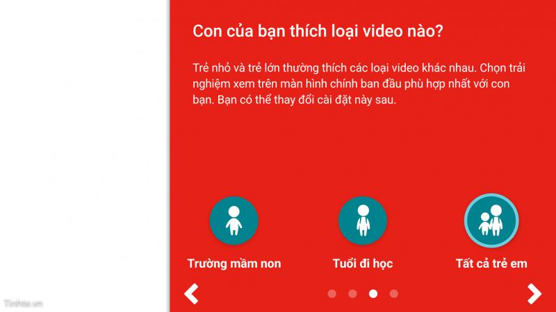 Cách thay đổi các chế độ cài đặt trong YouTube Kids