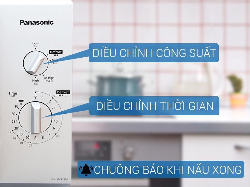 Bảng điều khiển cơ đơn giản, dễ sử dụng