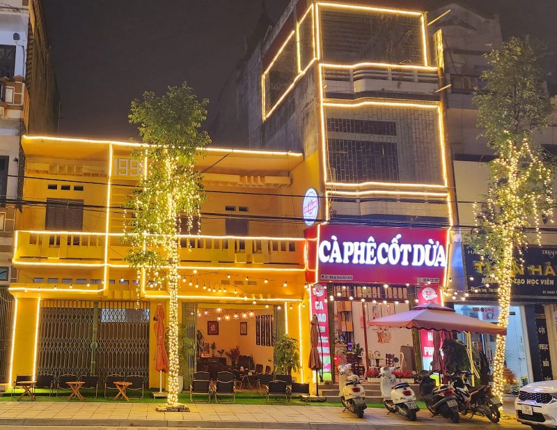 Quán Cà phê cốt dừa cô Hạnh