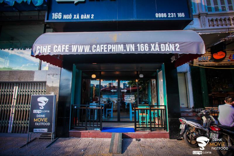 Cafe phim Cine Cafe 166 Xã Đàn 2