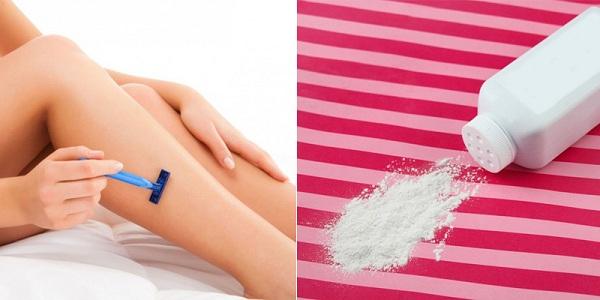 Cải thiện quá trình waxing bằng phấn rôm