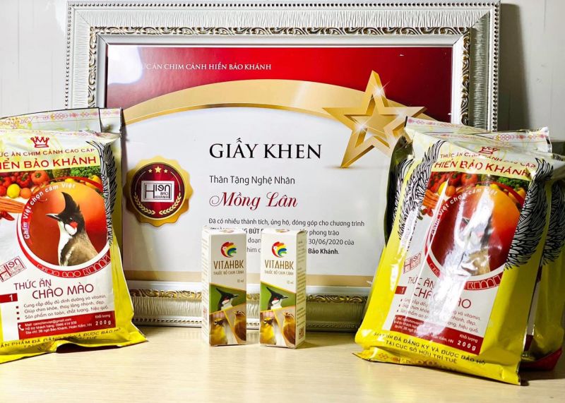 Cám chim Hiển Bảo Khánh - HBK