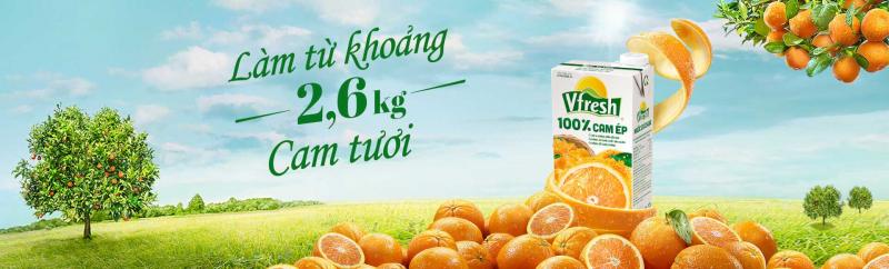 Nước cam ép Vfresh