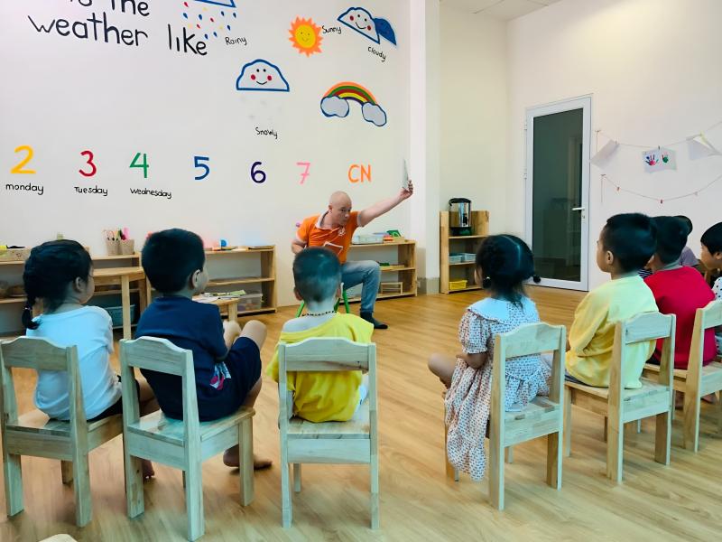 Không khí học tập vui vẻ tại Cambridge Phúc Yên