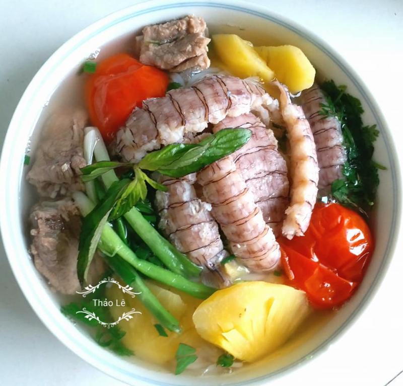 Canh bề bề cà chua