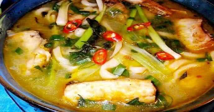Canh cá dọc mùng