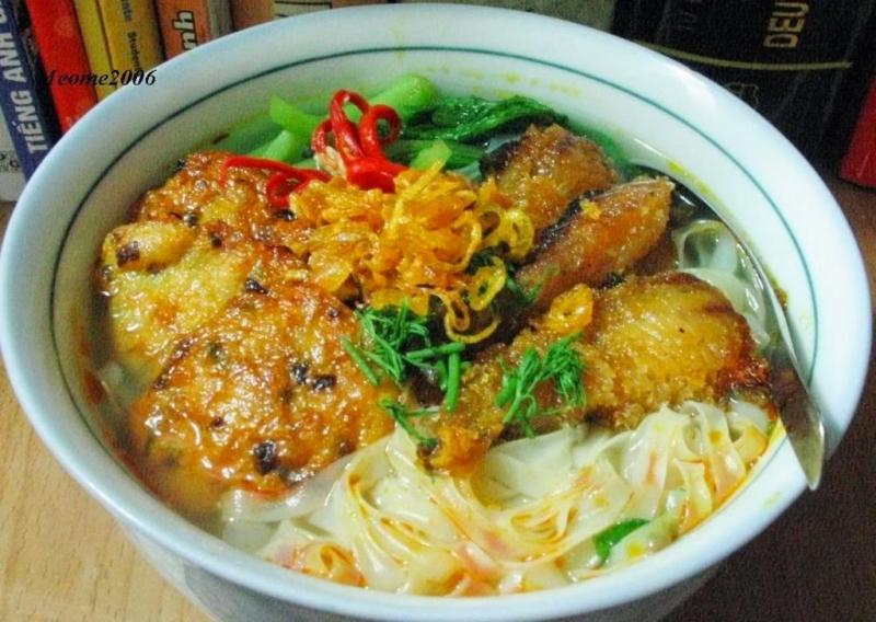 Canh cá Quỳnh Côi