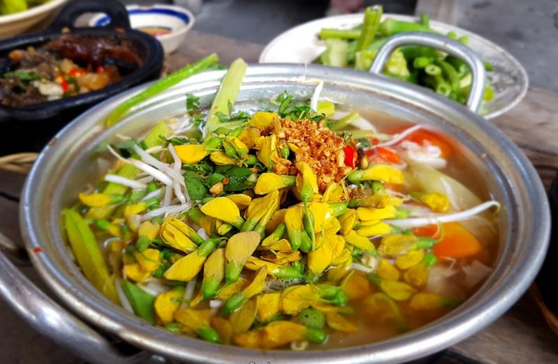 Canh chua cá linh bông so đũa