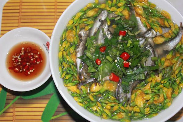Canh chua cá linh bông so đũa