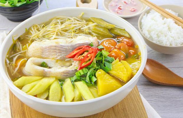 Canh chua cá lóc