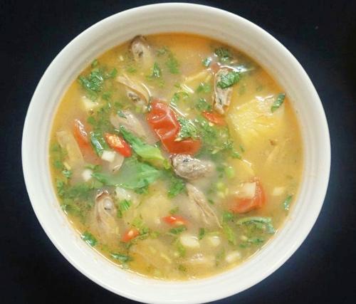 Canh chua trùng trục
