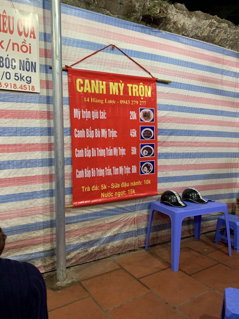 Canh Mì Trộn