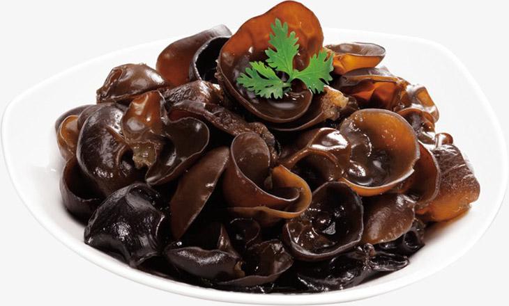 Canh mộc nhĩ thịt xay