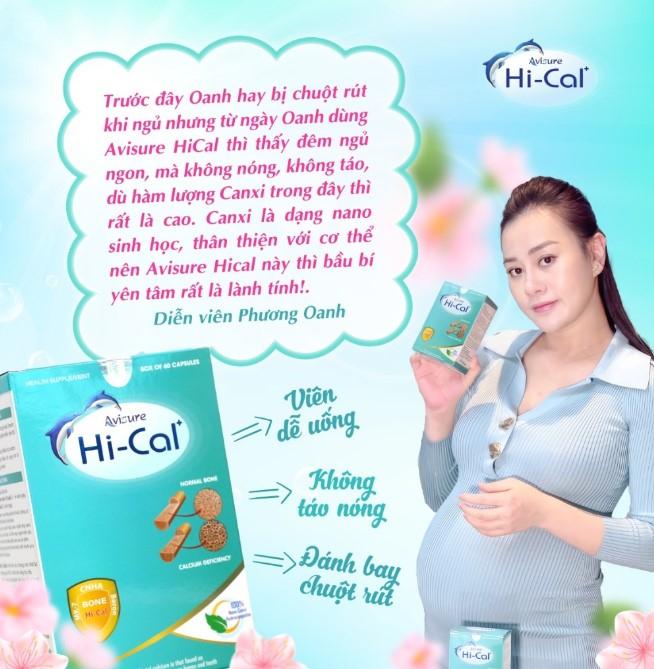 Canxi Nano dành cho bà bầu và cho con bú Avisure Hical