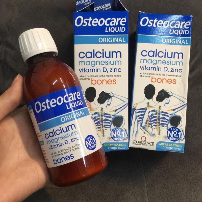Canxi Osteocare Liquid Original dạng nước 200ml của Anh