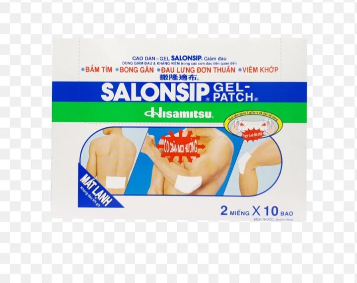 Miếng dán giảm đau Salonsip