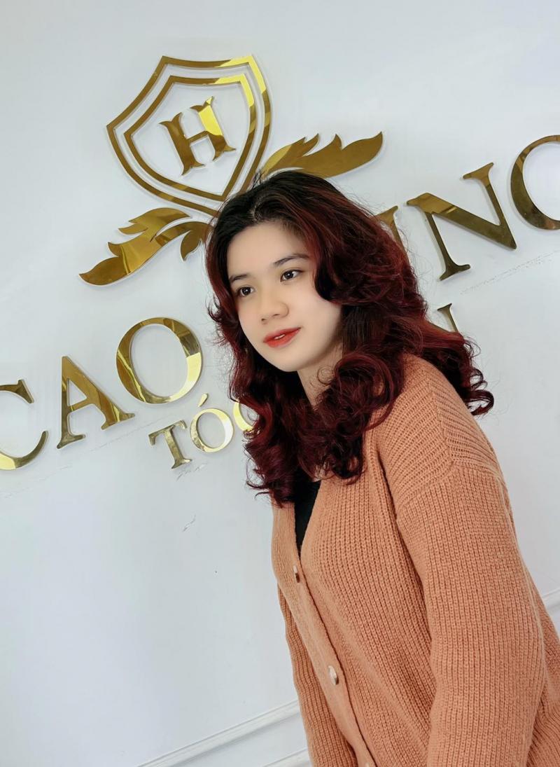 Ảnh thật của khách sau khi làm tóc tại Cao Hùng Hairstylist