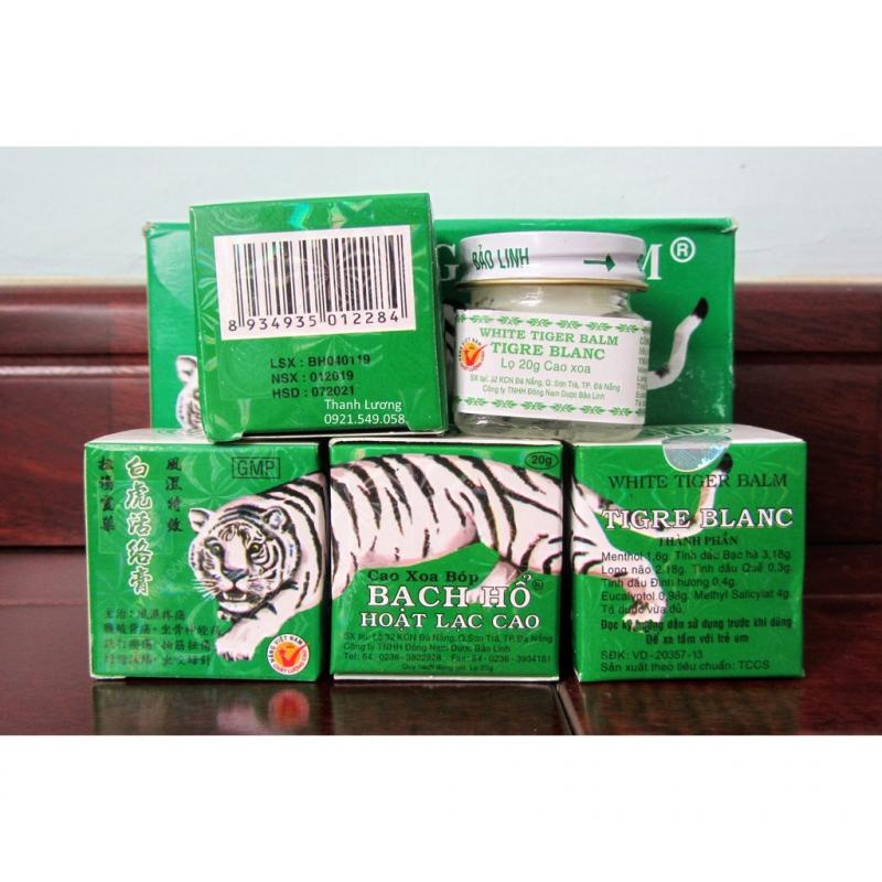 Cao xoa bóp bạch hổ