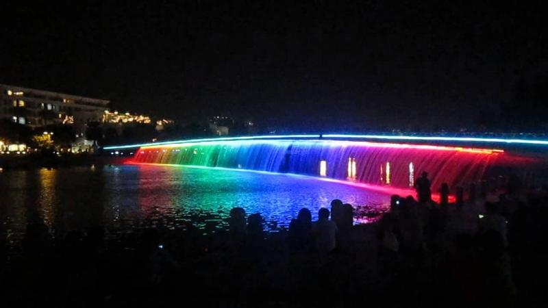 Cầu Ánh Sao về đêm