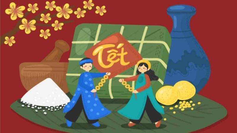 Thuyết minh về Tết nguyên đán bài 4