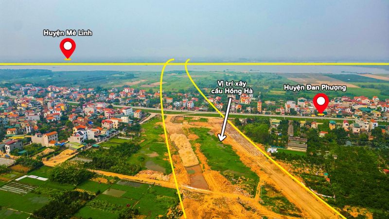 Cầu Hồng Hà (9.800 tỷ đồng)
