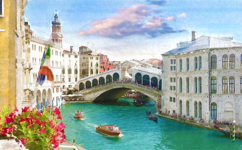 Cầu Sospiri của Itallia