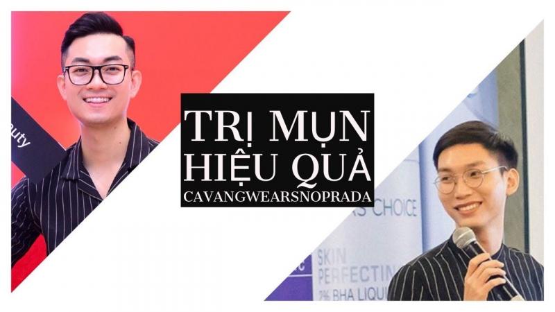 CavangwearsnoPrada chia sẻ quá trình trị mụn