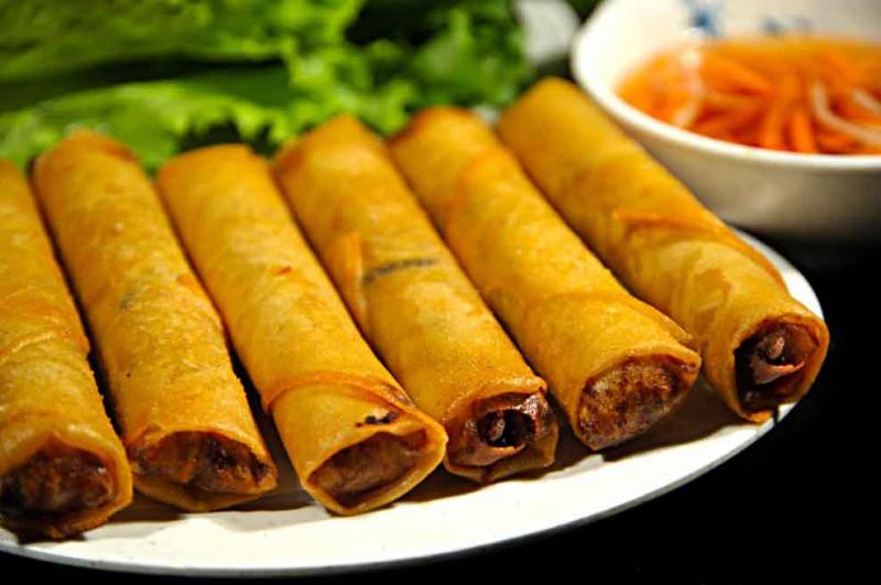 Chả cuốn - món ngon ngày Tết