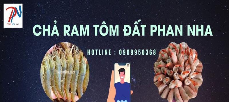 Chả ram tôm đất Phan Nha