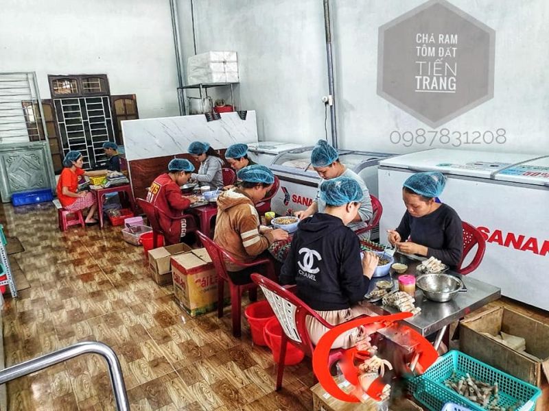 Chả Ram Tôm Đất Tiến Trang