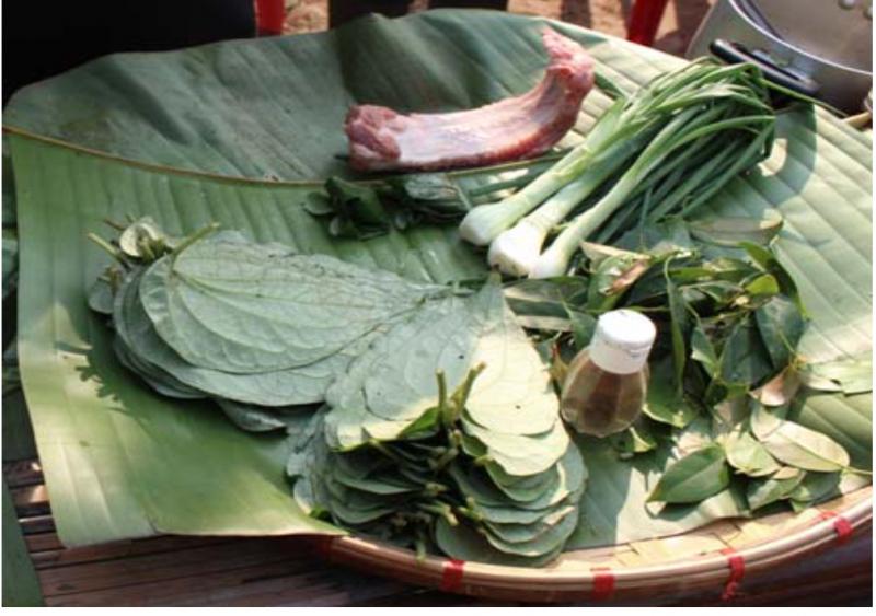 Chả rau đáu
