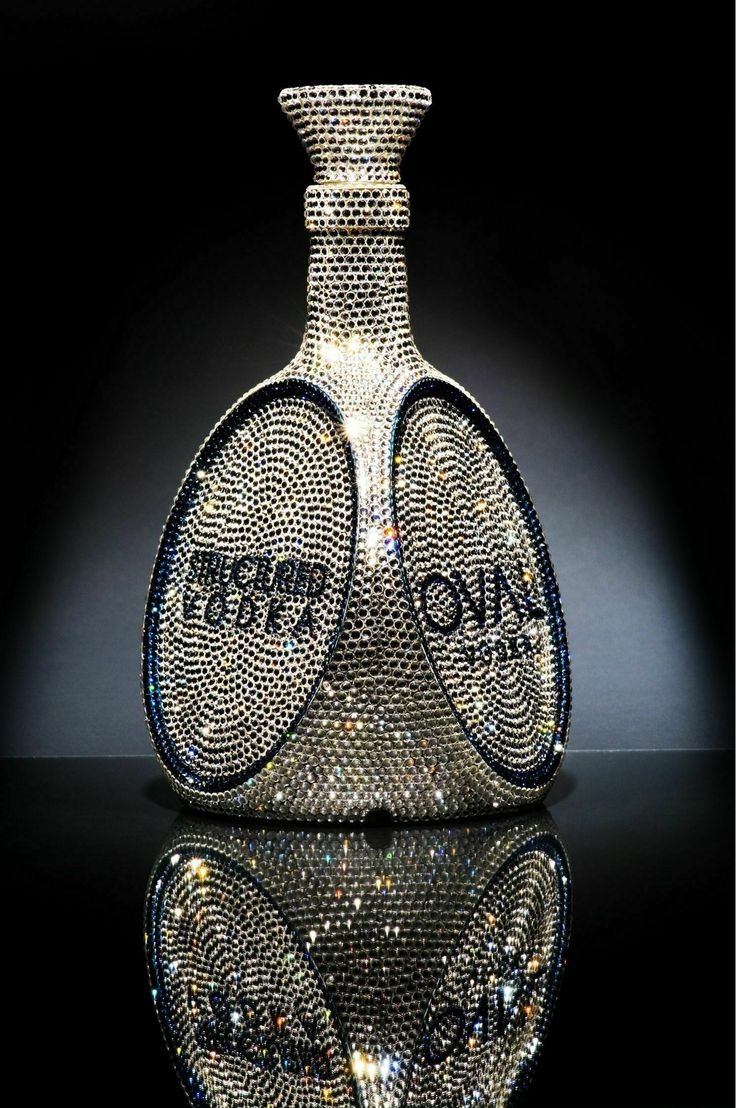 OVAL Swarovski Crystal Vodka