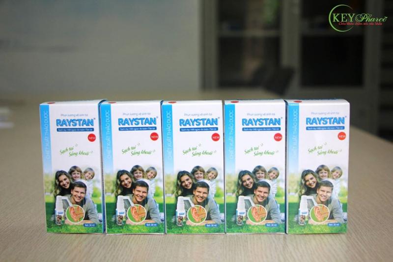 Chai xịt phun sương vệ sinh tai Raystan