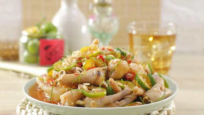 Chân Gà Ngâm Xả Ớt Lan Pi