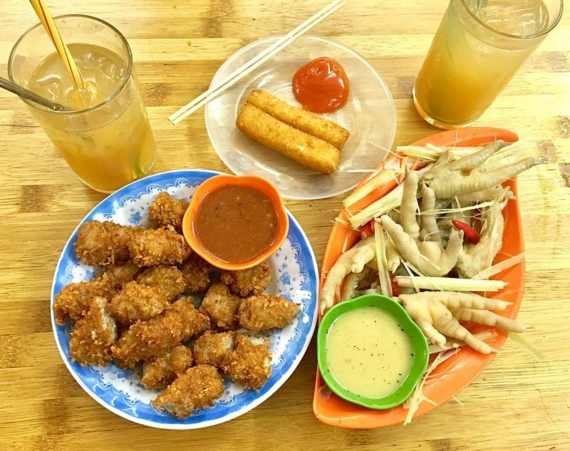 Chân gà sả ớt