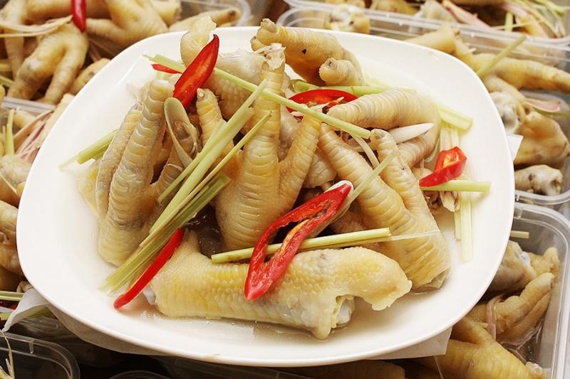 Chân gà sả ớt