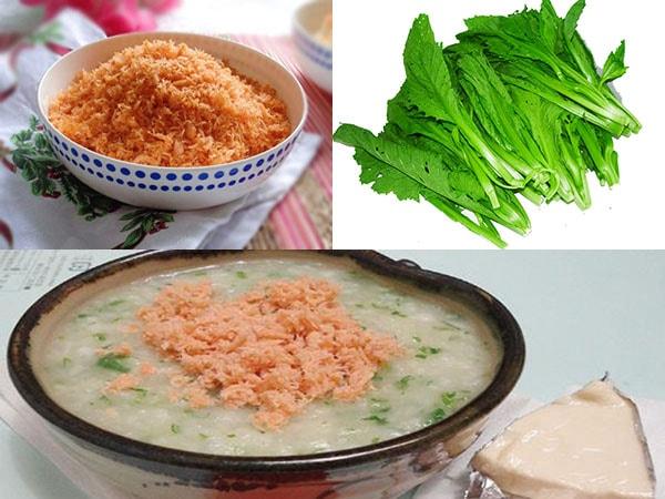Cháo cá hồi