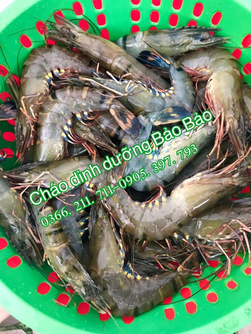 Cháo dinh dưỡng Bảo Bảo luôn chọn lựa nguyên lệu tươi nhất