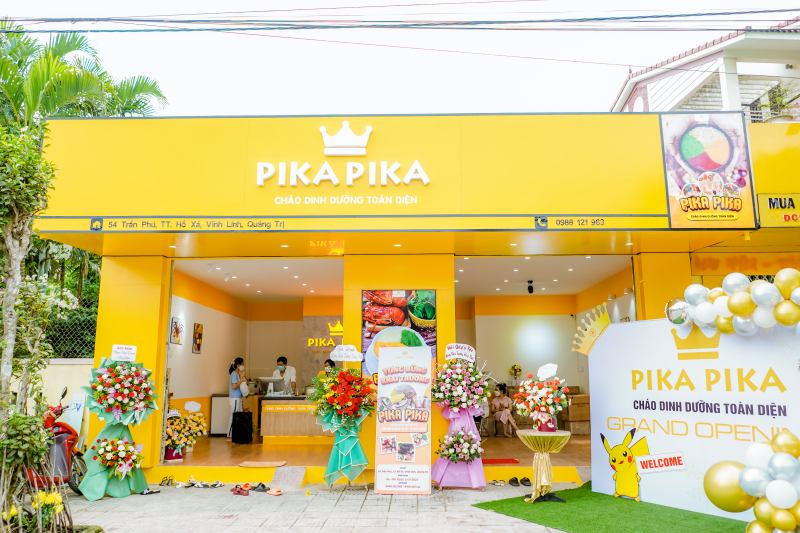 Cháo dinh dưỡng toàn diện Pika Pika